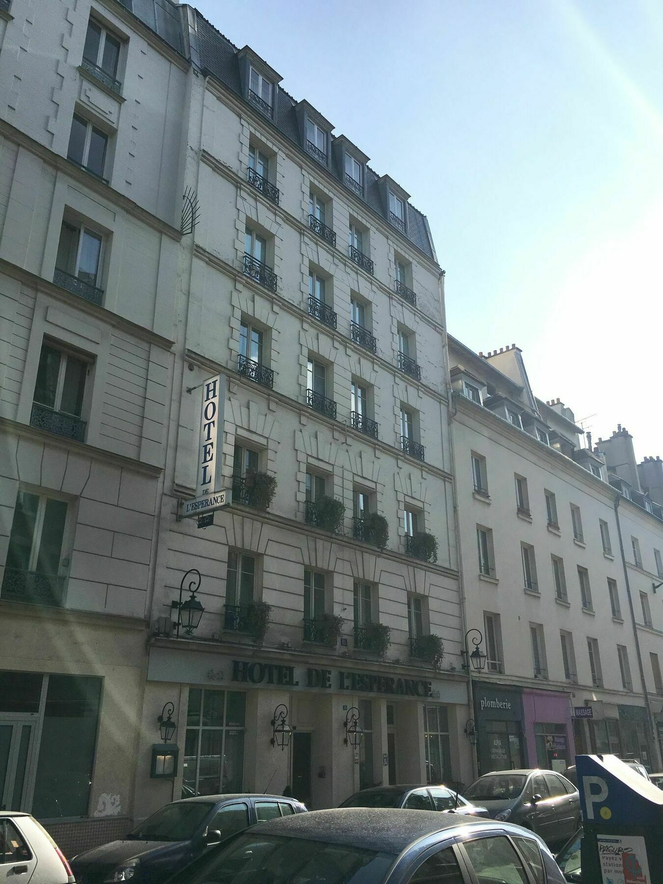פריז Hotel De L'Esperance מראה חיצוני תמונה